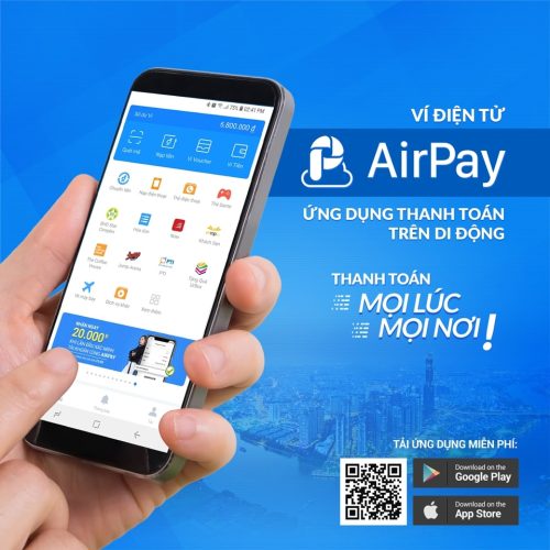 liên kết ngân hàng với AirPay