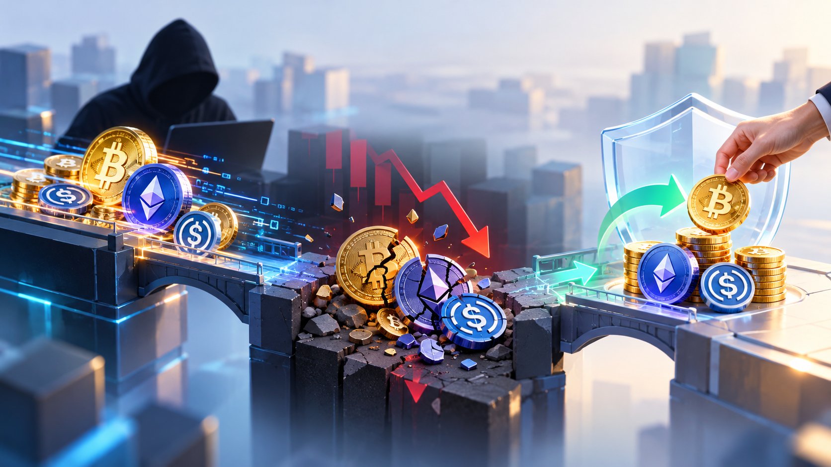 Bridge crypto bị hack: Cách kiểm chứng thiệt hại 1 Ảnh minh hoạ: Bridge crypto bị hack: Cách kiểm chứng thiệt hại