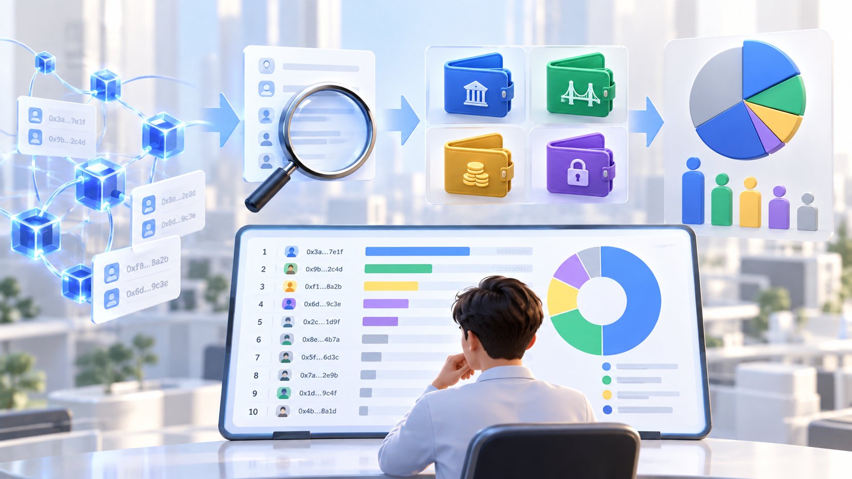 Ảnh minh hoạ: Phân bổ ví nắm giữ token: Cách đọc đúng dữ liệu