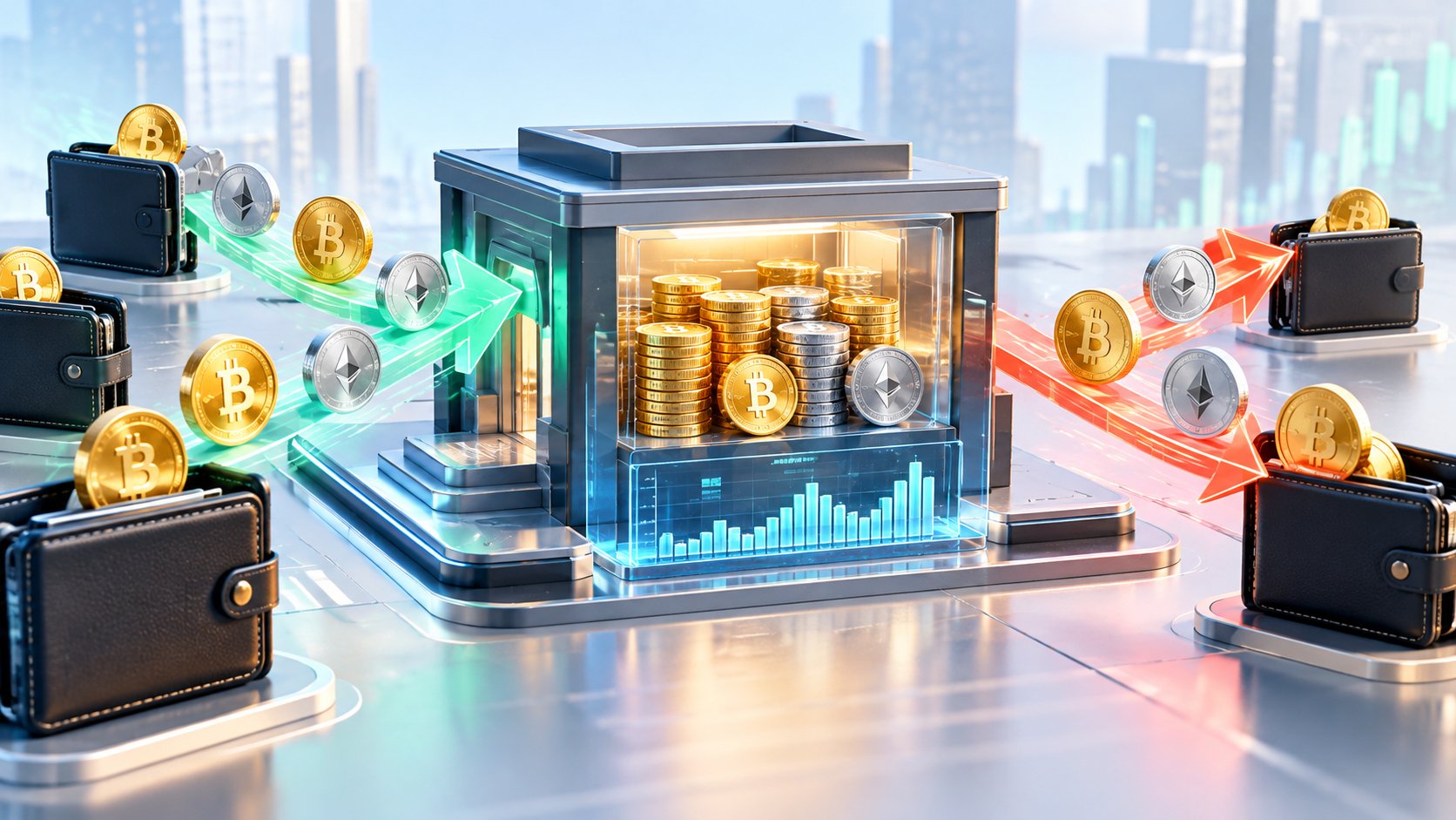 Ảnh minh hoạ: Dòng tiền lên sàn crypto: Cách đọc dữ liệu on-chain