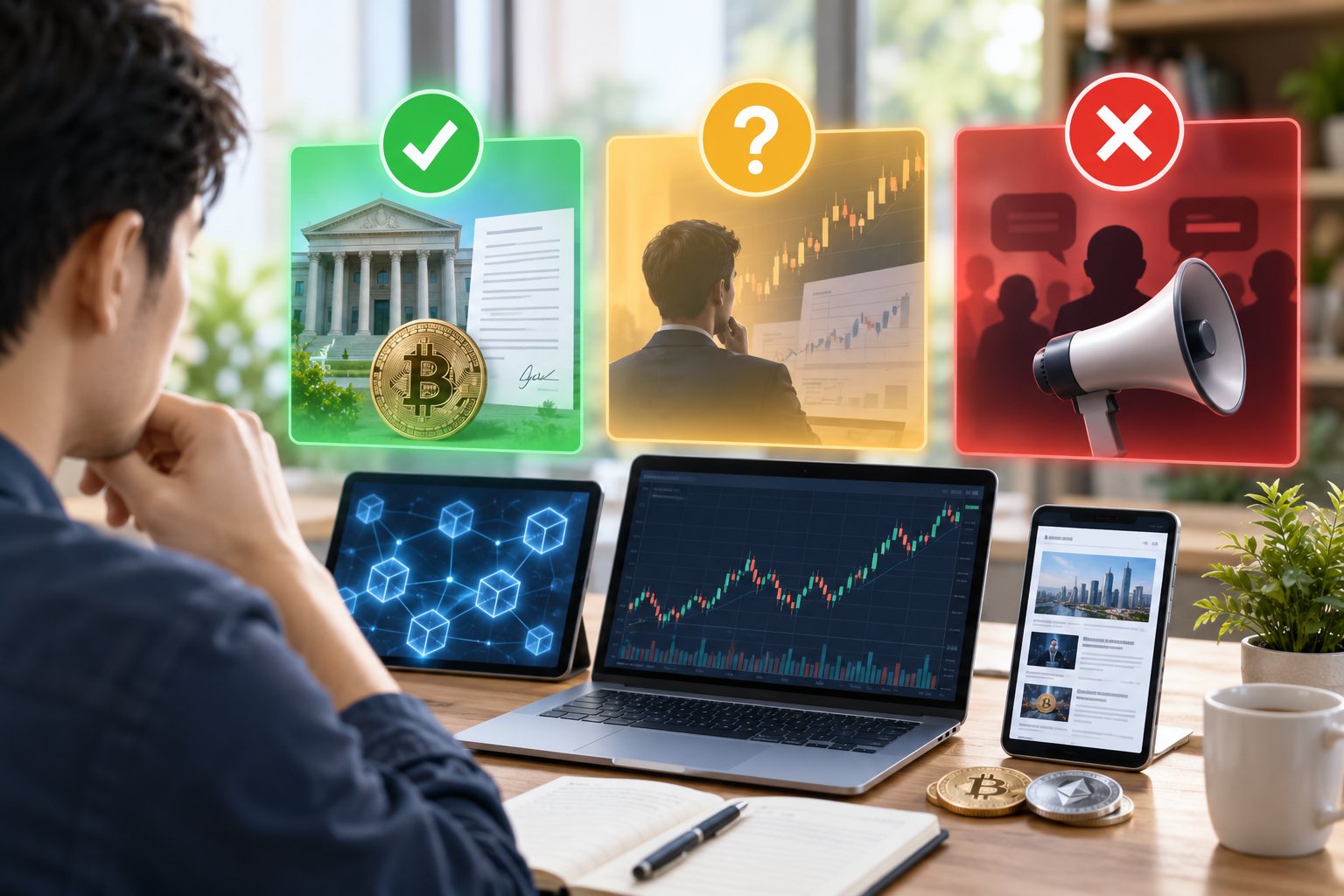Cách kiểm chứng tin tức crypto trước khi hành động 1 Ảnh minh hoạ: Cách kiểm chứng tin tức crypto trước khi hành động