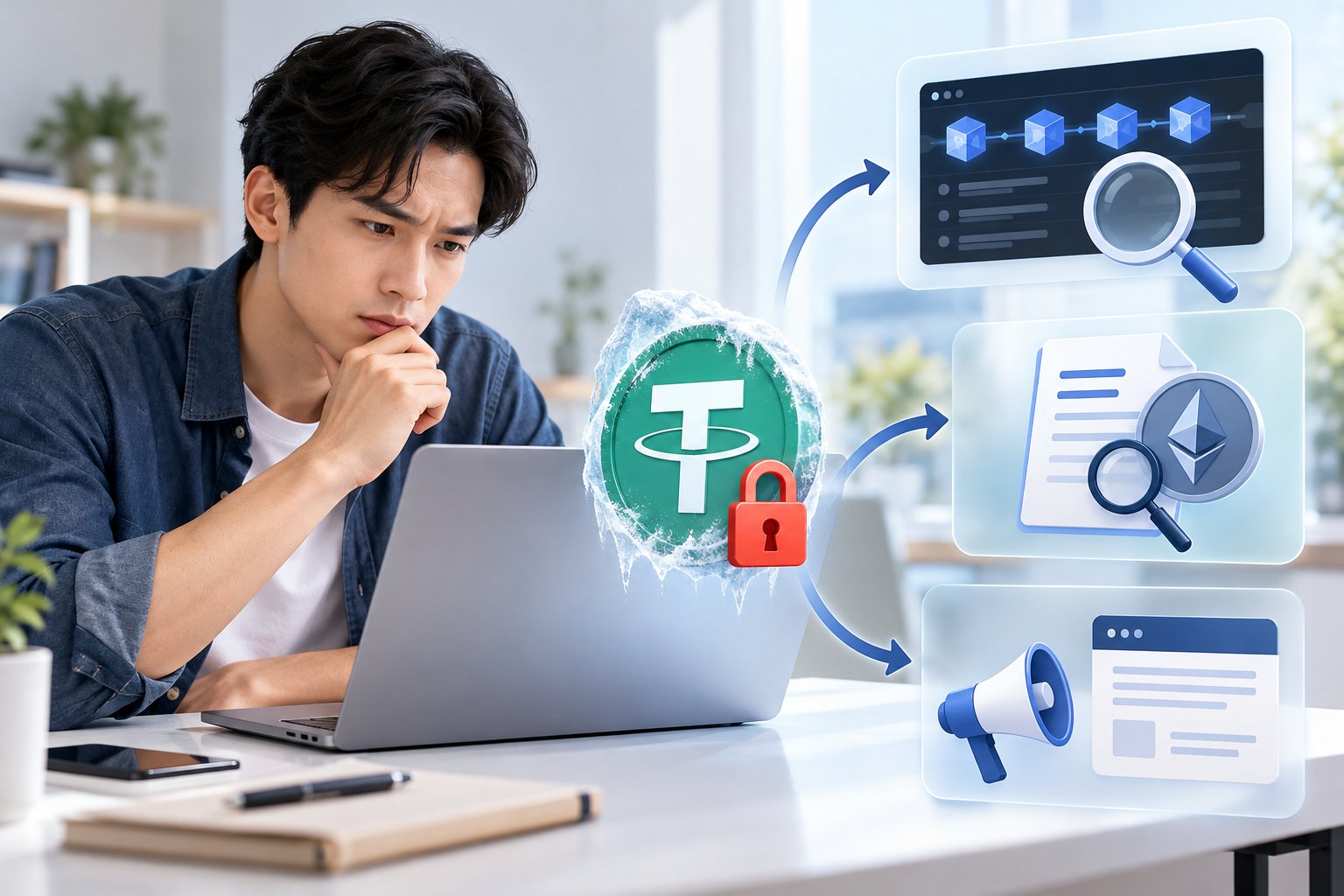 Ảnh minh hoạ: Stablecoin bị đóng băng: Ai có quyền và cách kiểm tra