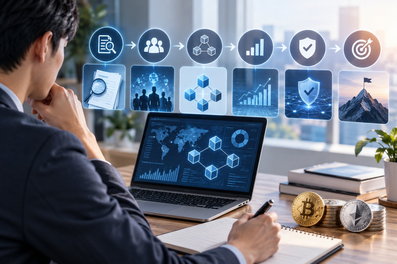Ảnh minh hoạ: Dự án blockchain là gì? Cách đánh giá từ A-Z